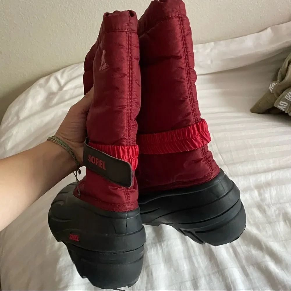 Sorel Red Winter Boots